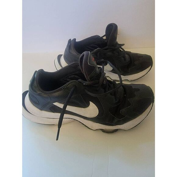 Nike Air Zoom Division Unisex Black Lace-up Sneaker Running Shoes Size 9.5 - Picture 3 of 7